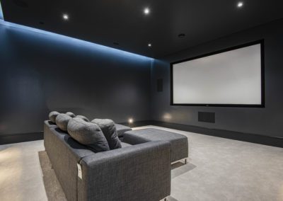 Six bedroom bespoke build Buckinghamshire - Cinema room image