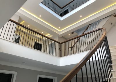 Six bedroom detached new build property in Buckinghamshire, with annex - Image of staircases