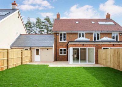 Four bedroom pair of semis South Oxfordshire - Rear of property and garden image