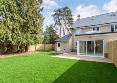 Four bedroom pair of semis South Oxfordshire - Rear of property and garden image
