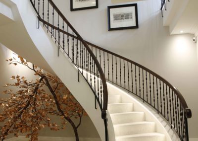 Six bedroom bespoke build Buckinghamshire - Staircase image