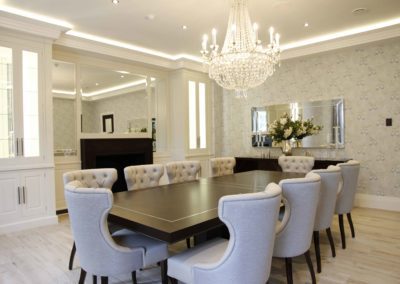Six bedroom bespoke build Buckinghamshire - Dining room image
