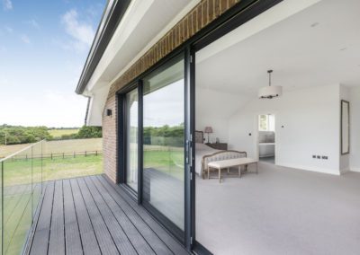 Four bedroom detached new build property in South Oxfordshire - View of bedroom from balcony image