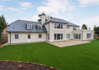 Four bedroom detached new build property in South Oxfordshire, with annex - Rear of house image